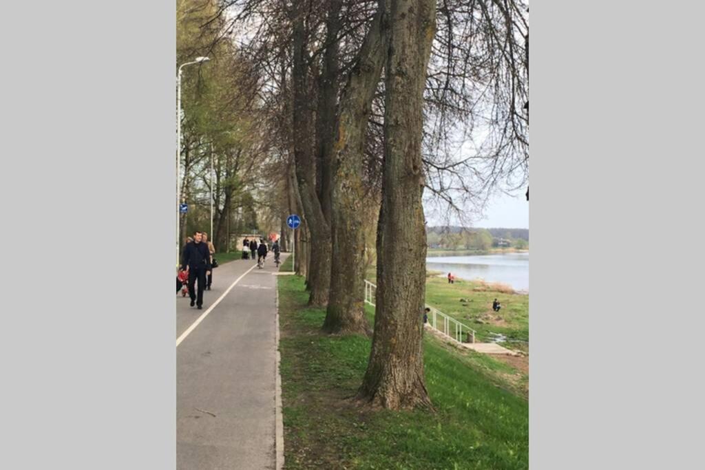Latgales 266 6 Can Stay Self Check In Out River 200M Riga Exterior photo